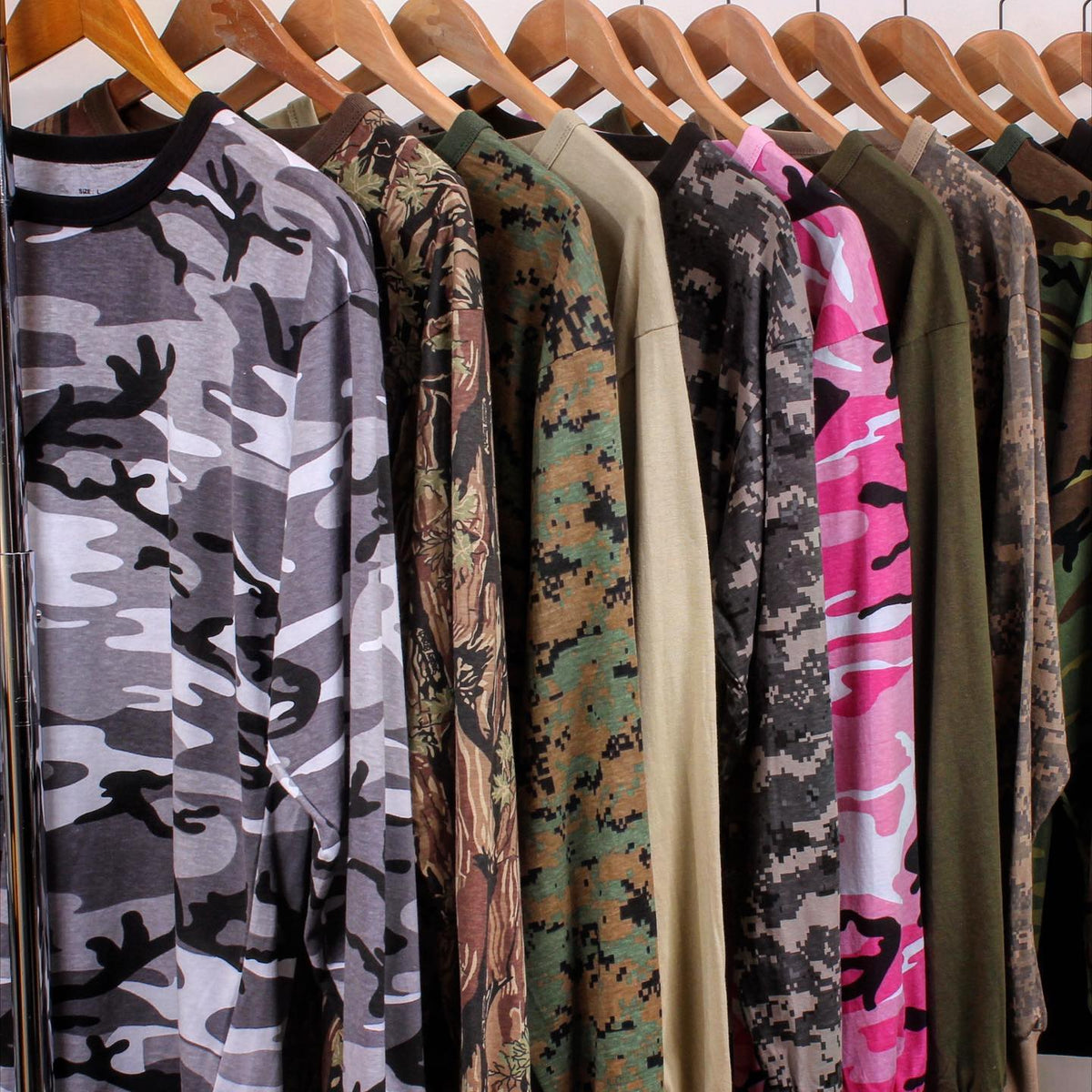 All Long Sleeve Shirts Iceberg Army Navy