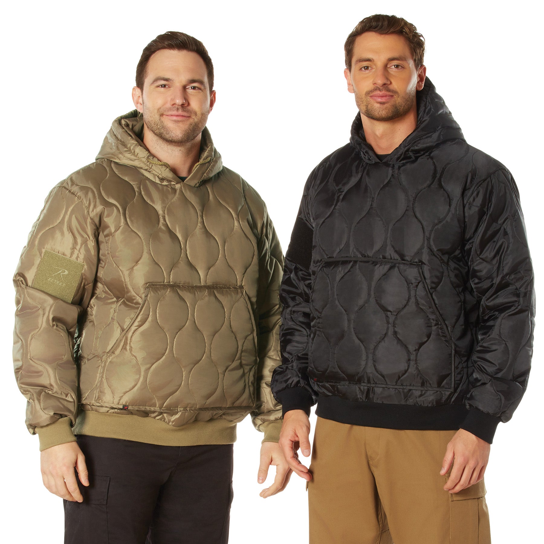 Poly Quilted Woobie Hooded Sweatshirts