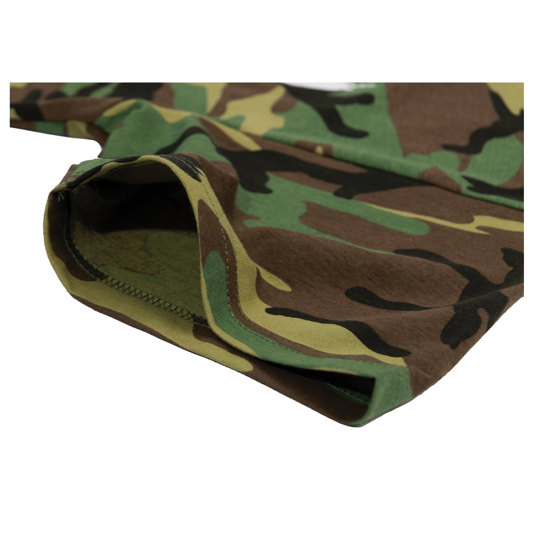 Camo Poly/Cotton US Flag Athletic Fit T-Shirts