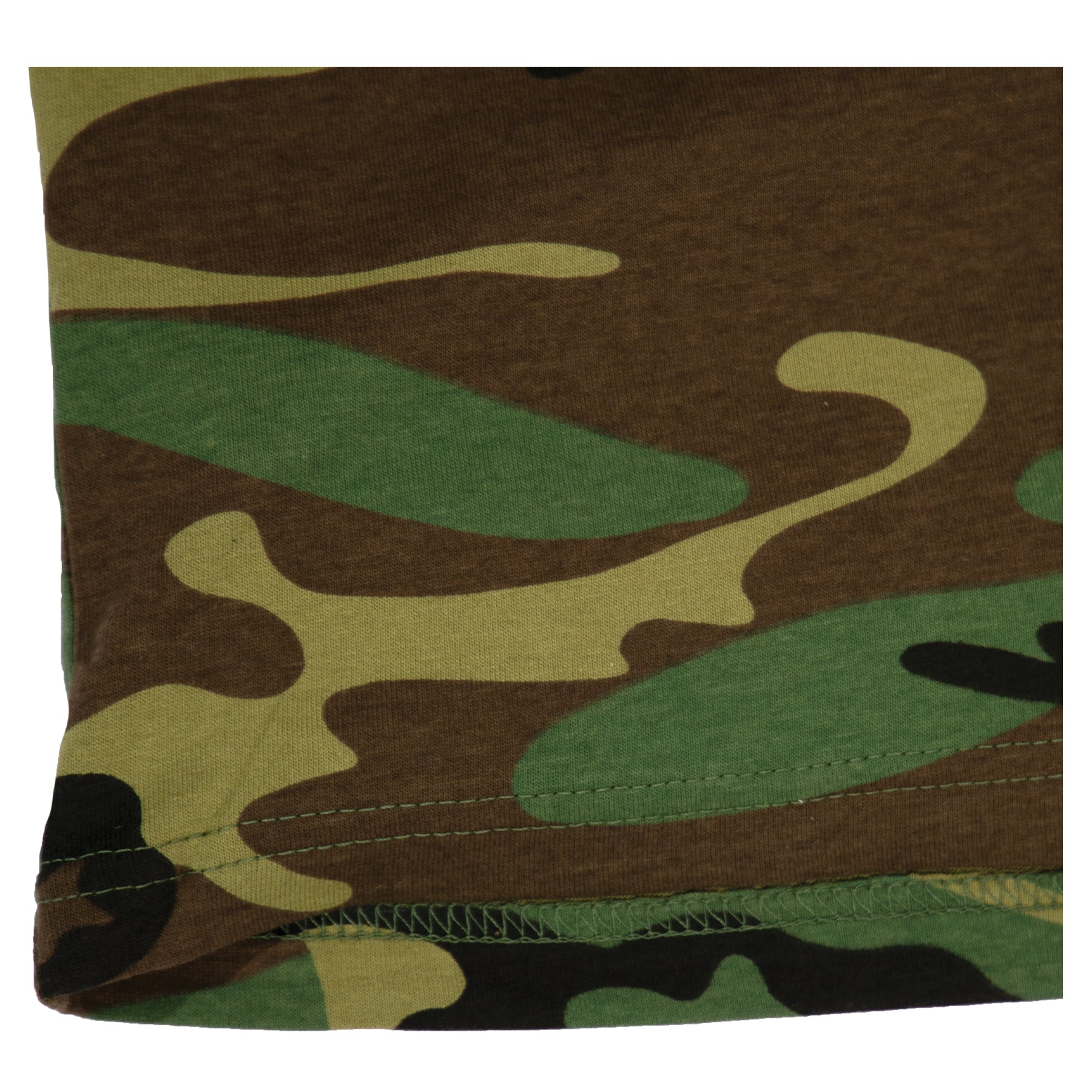 Camo Poly/Cotton US Flag Athletic Fit T-Shirts