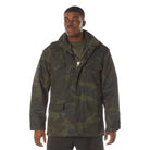 Camo Poly/Cotton M-65 Field Jackets Midnight Woodland Camo