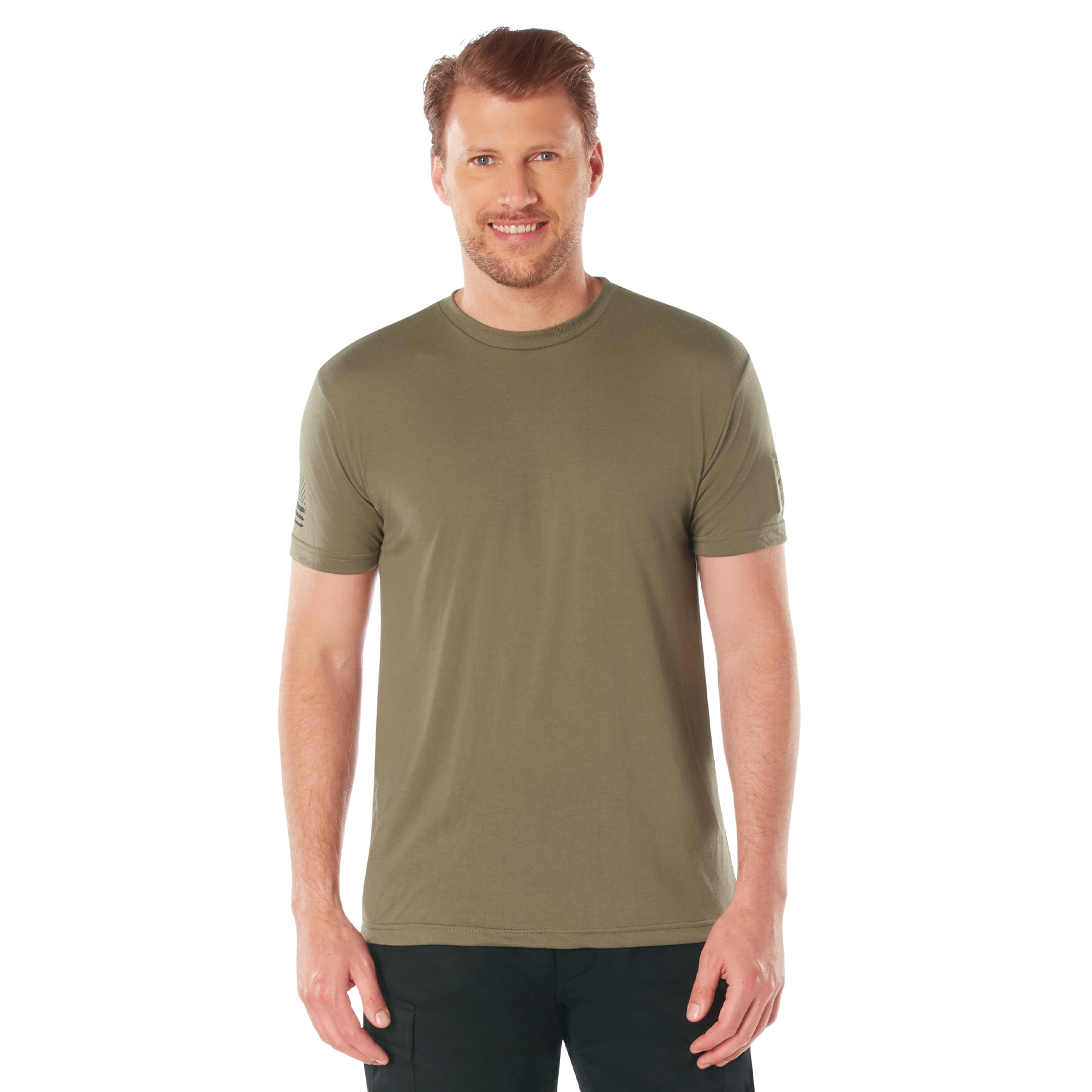 [AR 670-1] Poly Moisture Wicking Athletic Fit T-Shirts Coyote Brown AR 670-1