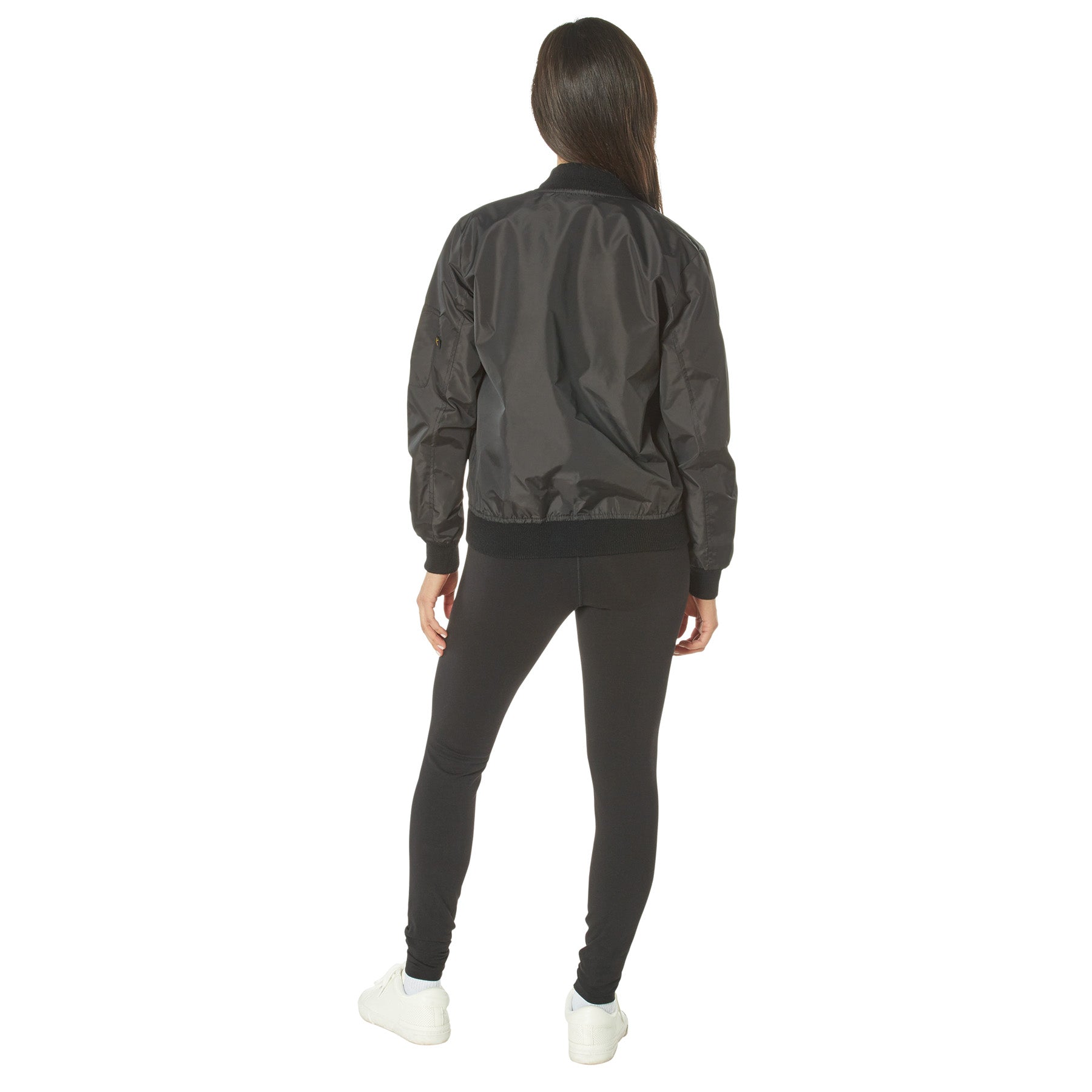 Women's Lightweight Enhanced Nylon MA-1 Flight Jackets