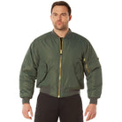 Enhanced Nylon MA-1 Flight Jackets Sage