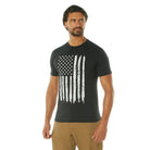 Poly/Cotton US Flag Athletic Fit T-Shirts