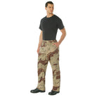 [Vintage Paratrooper] Camo Poly/Cotton Cargo Fatigue BDU Pants 6-Color Desert Camo