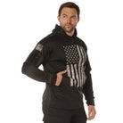 Poly US Flag Concealed Carry Hooded Sweatshirts