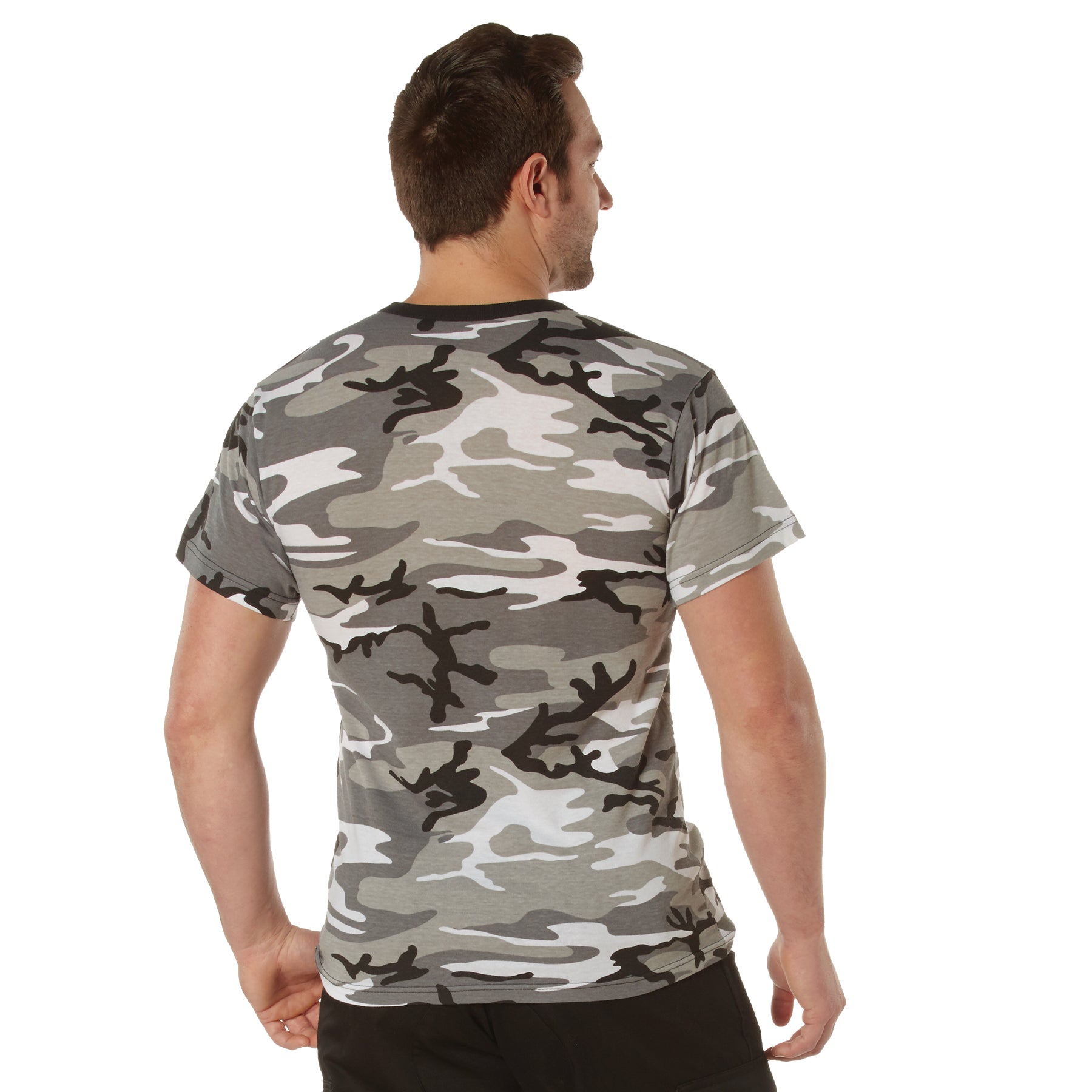 Camo Poly/Cotton Pocket T-Shirts