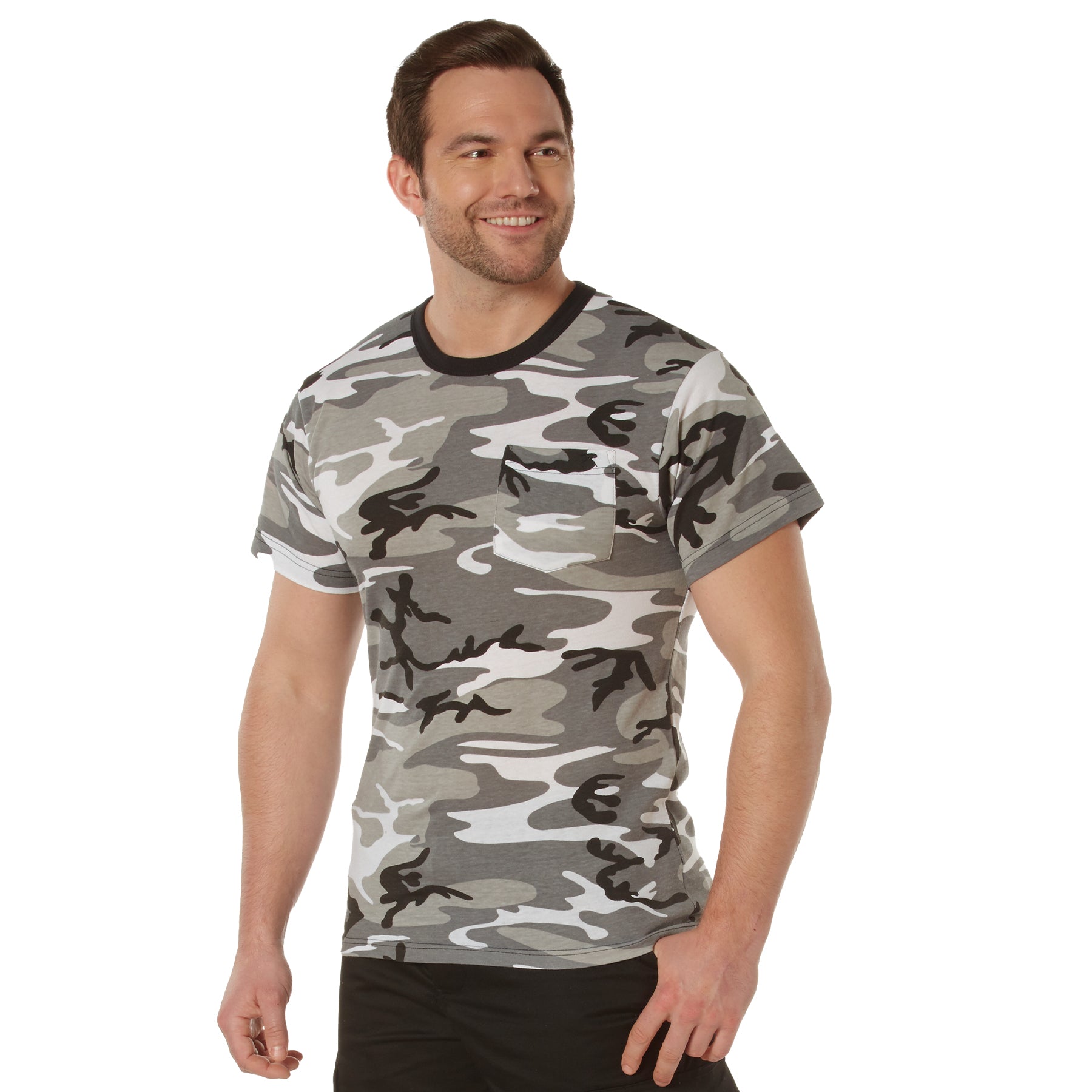 Camo Poly/Cotton Pocket T-Shirts City Camo