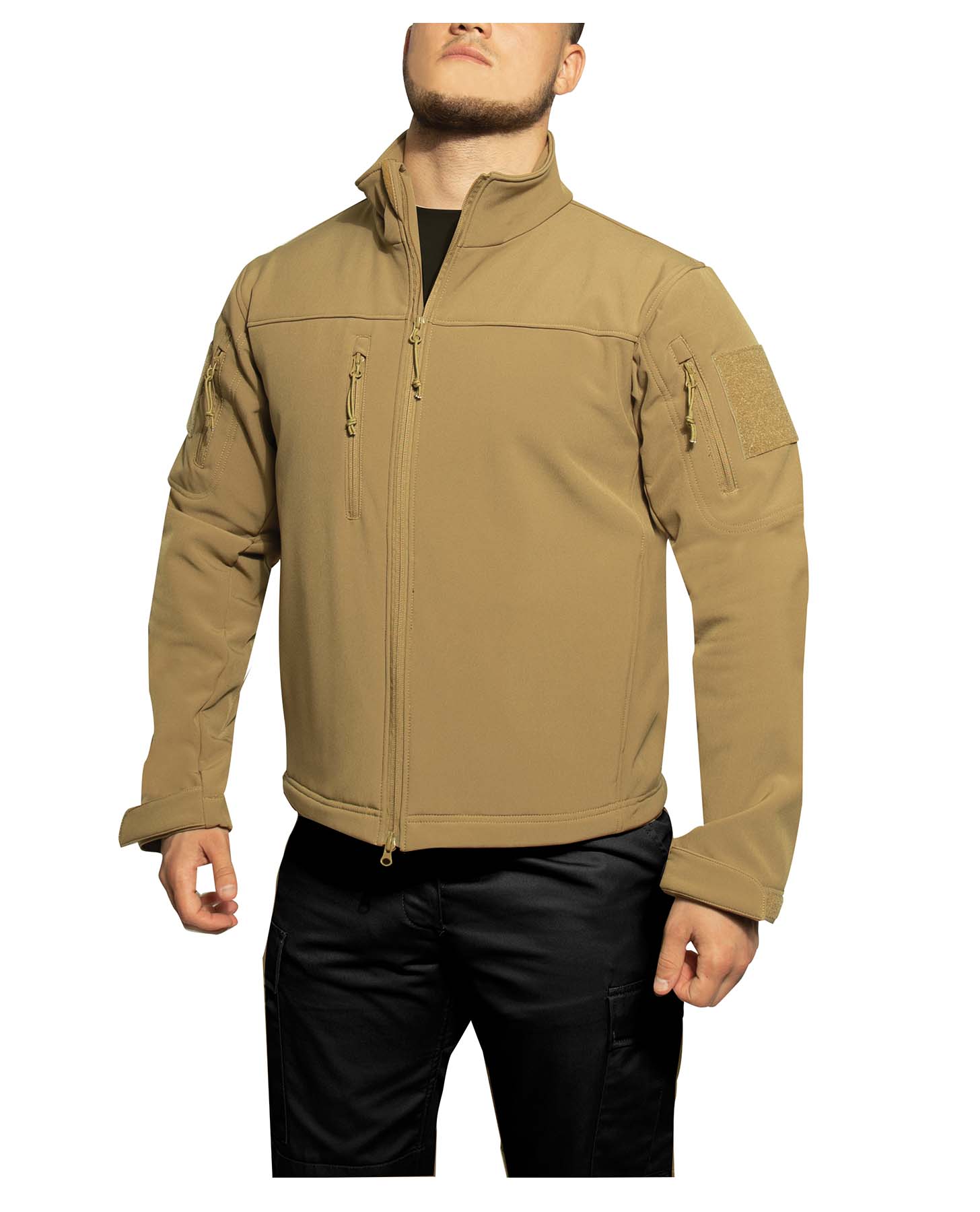 Poly Stealth Spec Ops Tactical Soft Shell Jackets