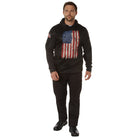 Poly US Flag Concealed Carry Hooded Sweatshirts