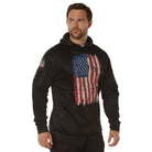 Poly US Flag Concealed Carry Hooded Sweatshirts