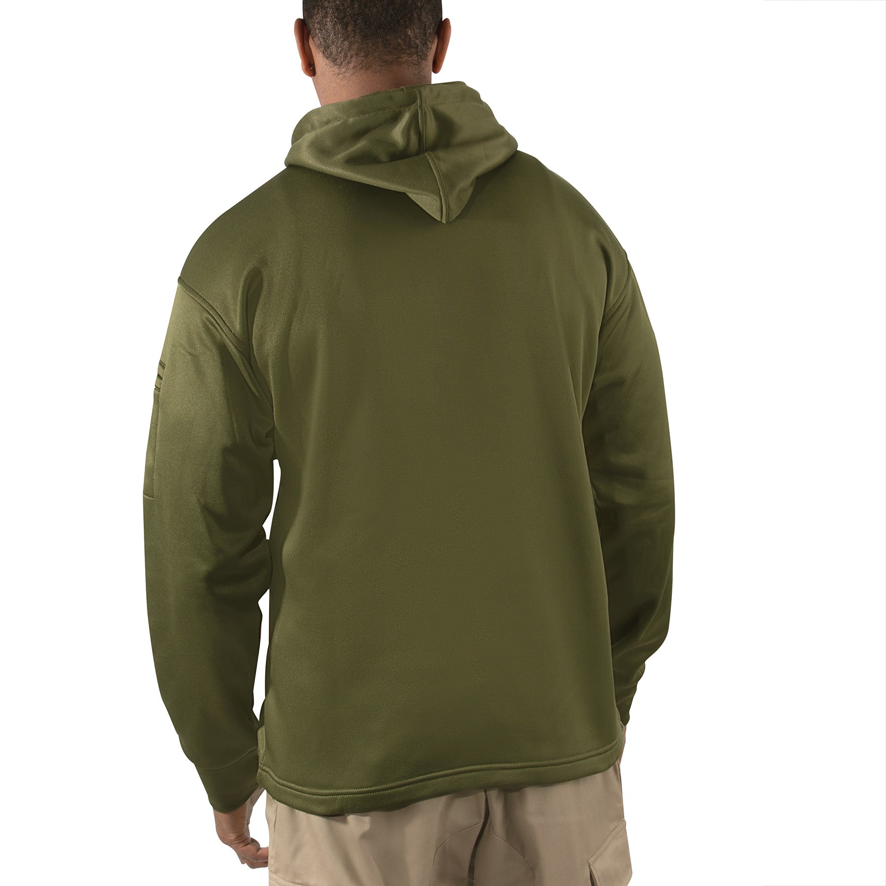 Poly US Flag / USMC Eagle, Globe, & Anchor Concealed Carry Hooded Sweatshirts