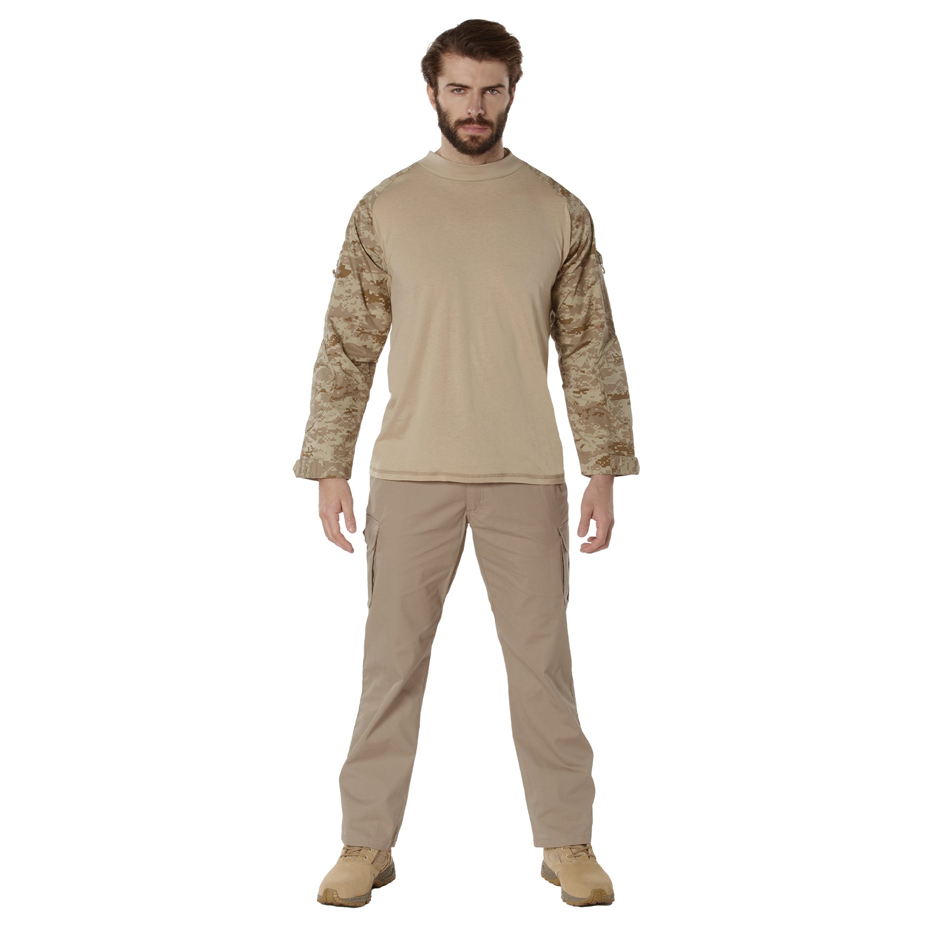 Digital Camo Poly/Cotton Tactical Combat Shirts