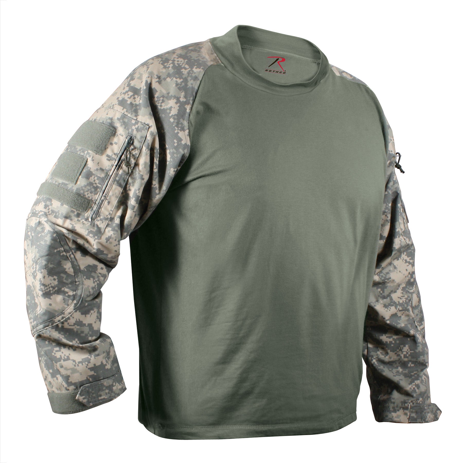 Digital Camo Poly/Cotton/Nylon/Cotton Tactical Combat Shirts