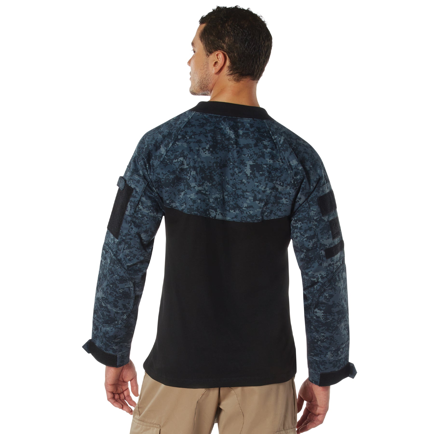 Digital Camo Poly/Cotton Tactical Combat Shirts