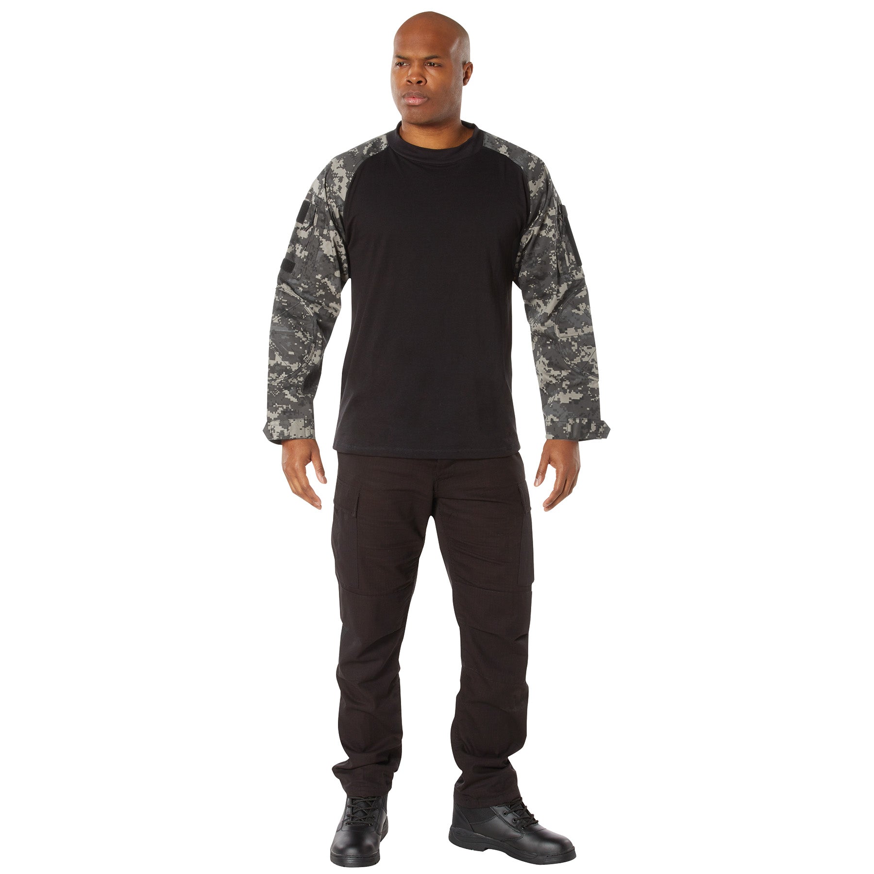 Digital Camo Poly/Cotton Tactical Combat Shirts