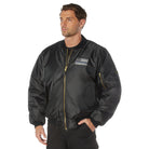Nylon MA-1 Thin Blue Line Flight Jackets