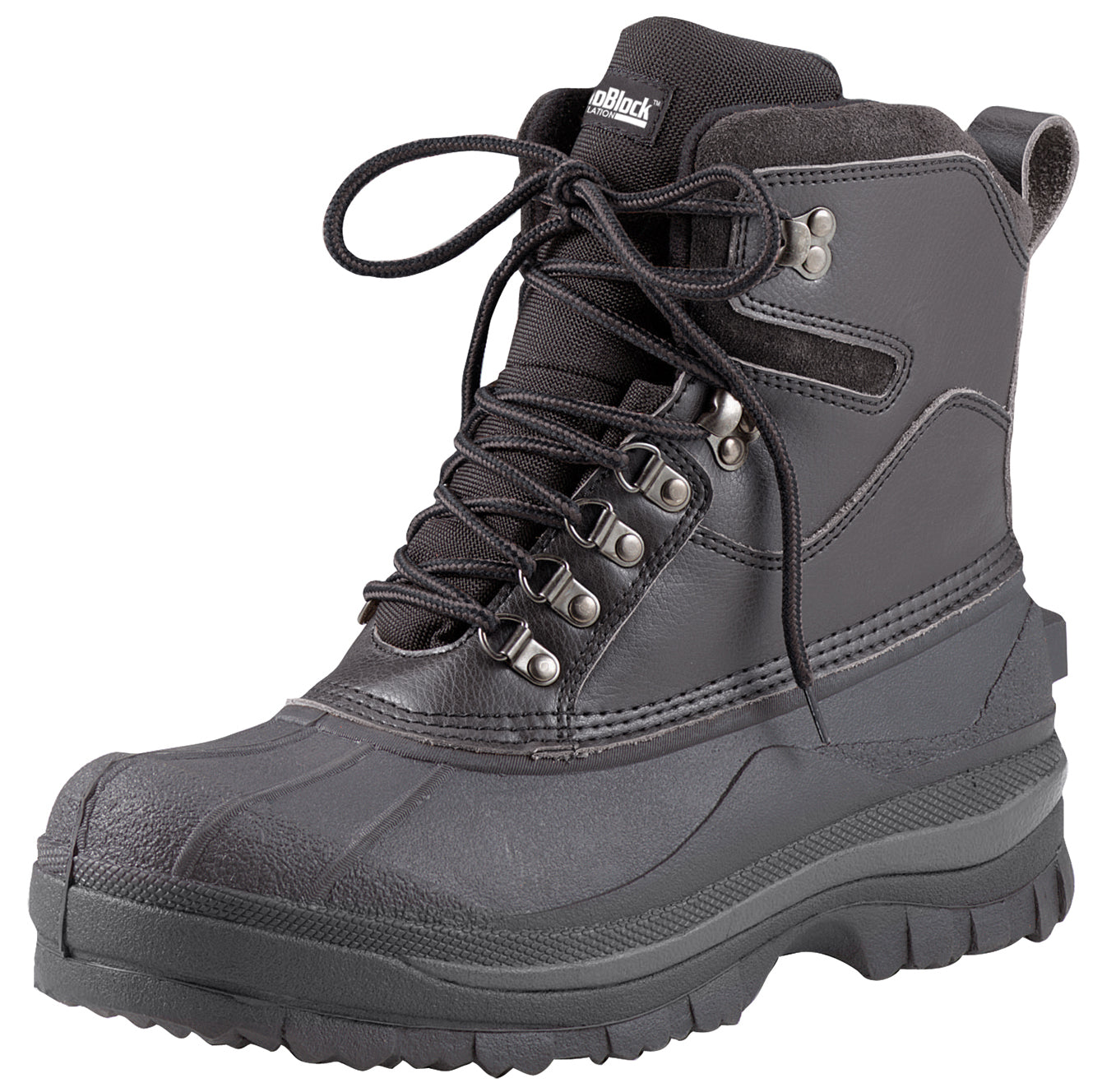 Cold Weather Hiking Boots Black