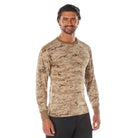 Digital Camo Poly/Cotton Long Sleeve Shirts Desert Digital Camo
