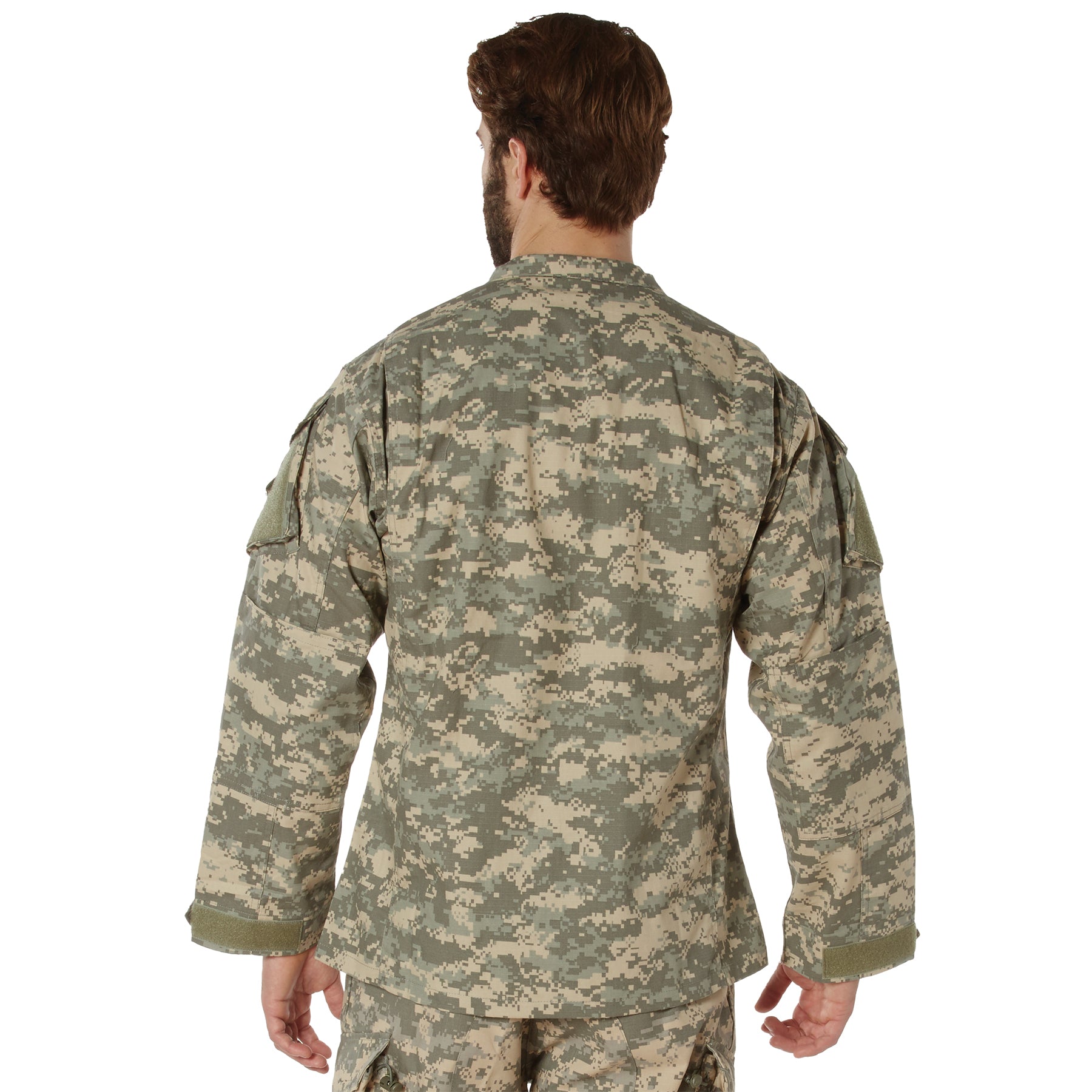[Military] Digital Camo Poly/Cotton Rip-Stop Combat Uniform Shirts