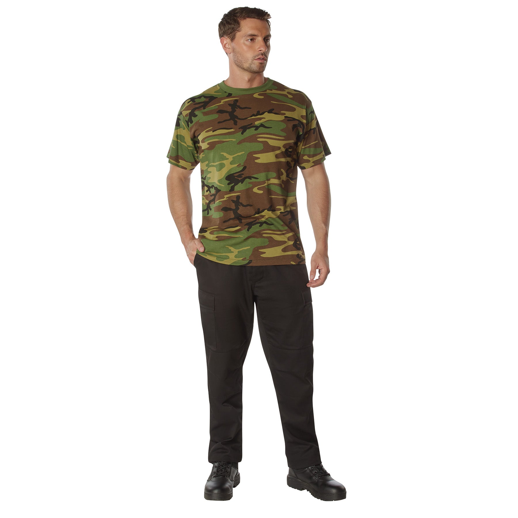 Camo Cotton T-Shirts