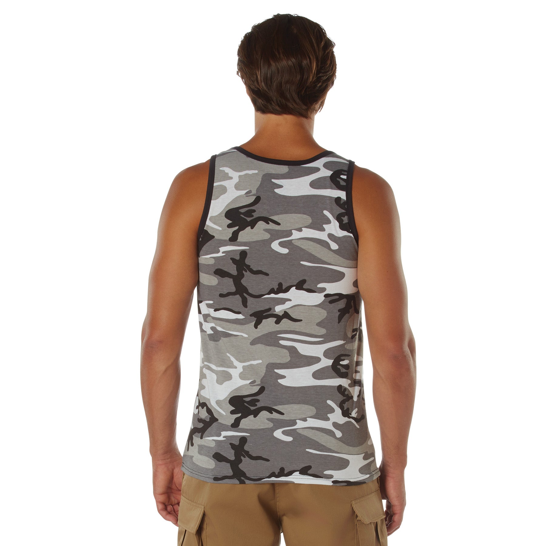 Camo Poly/Cotton Tank Tops