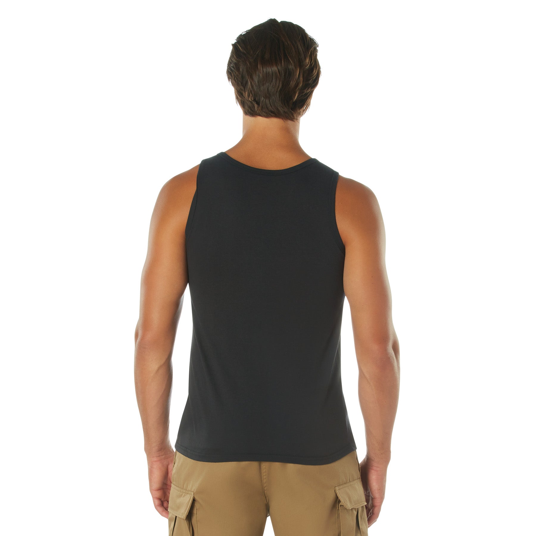 Poly/Cotton US Flag Tank Tops