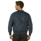 Nylon Diamond Quilted Flight Jackets
