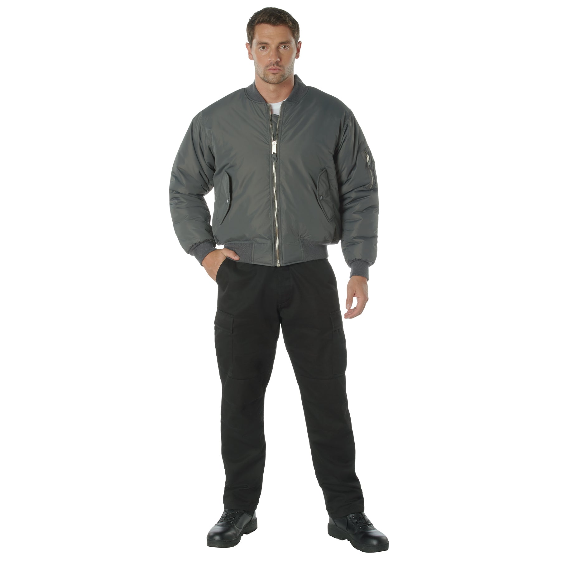 Enhanced Nylon MA-1 Flight Jackets