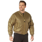 Nylon MA-1 Flight Jackets Coyote Brown