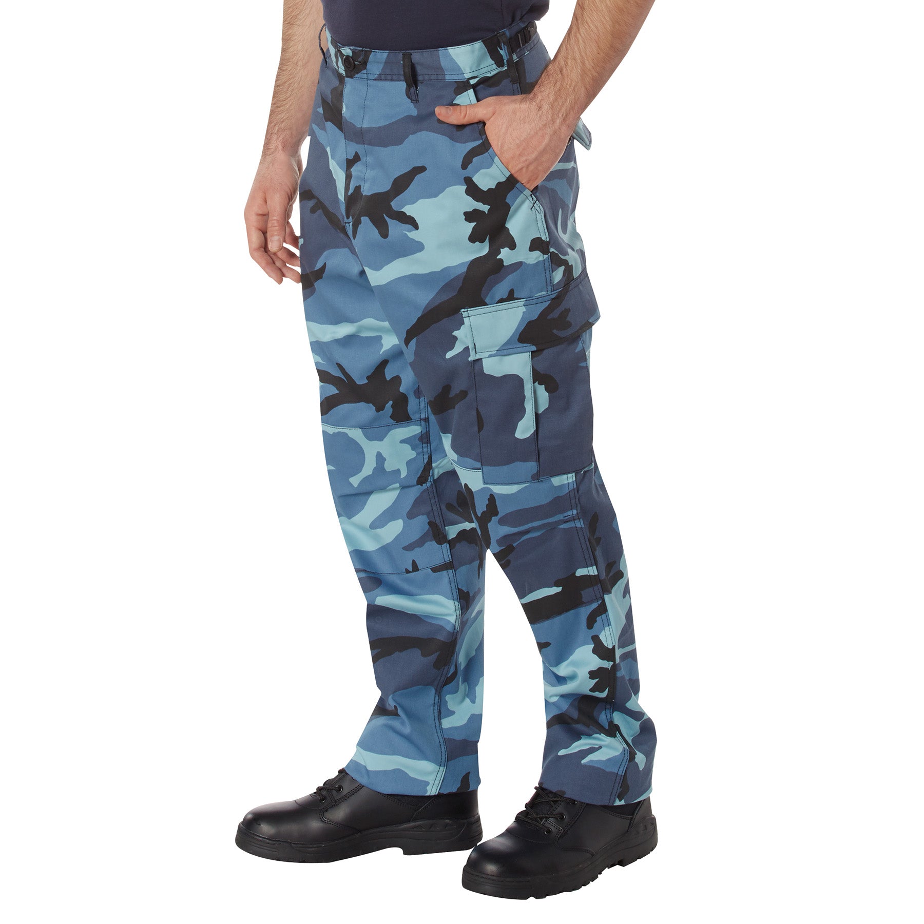 Camo Poly/Cotton Tactical BDU Pants