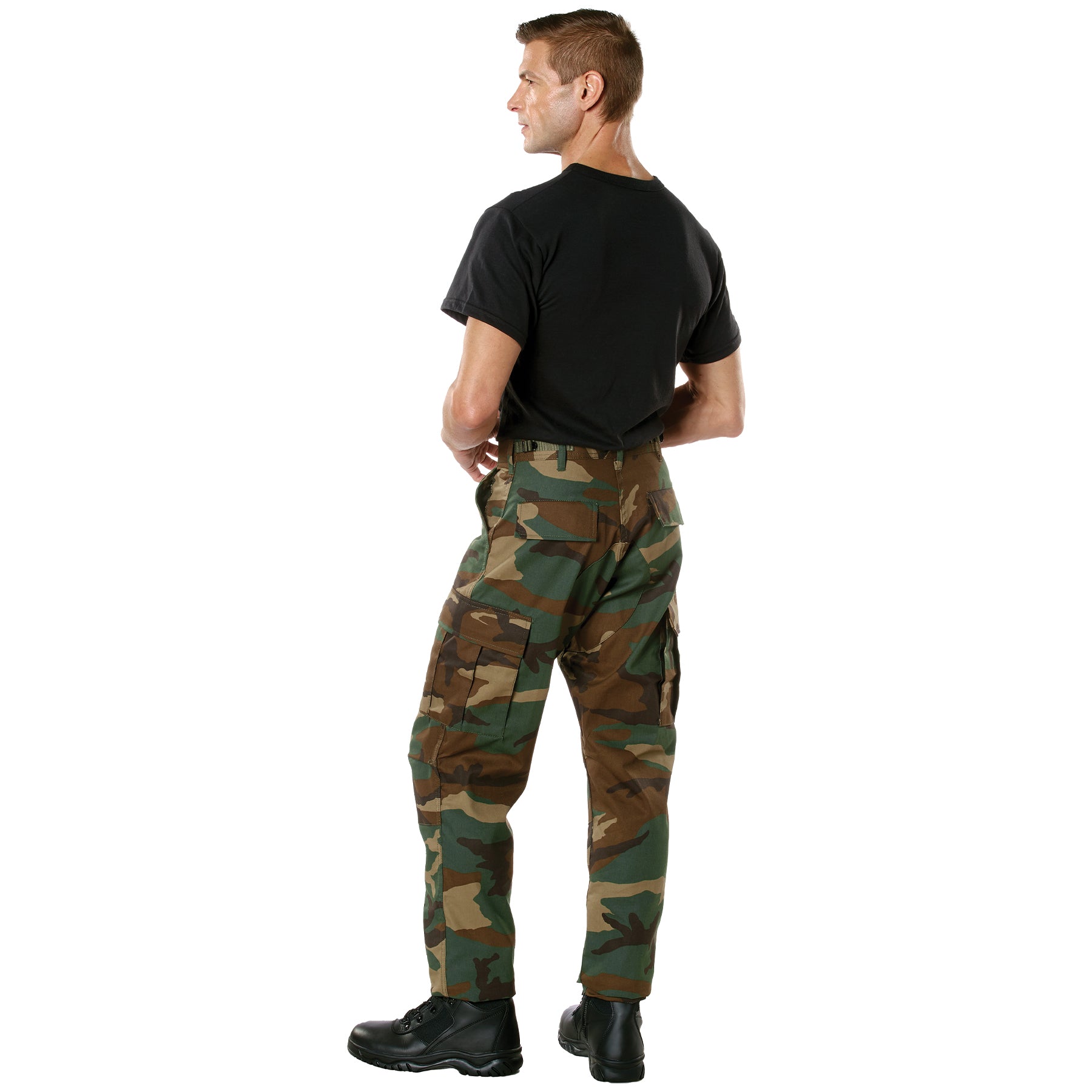 Camo Poly/Cotton Tactical BDU Pants
