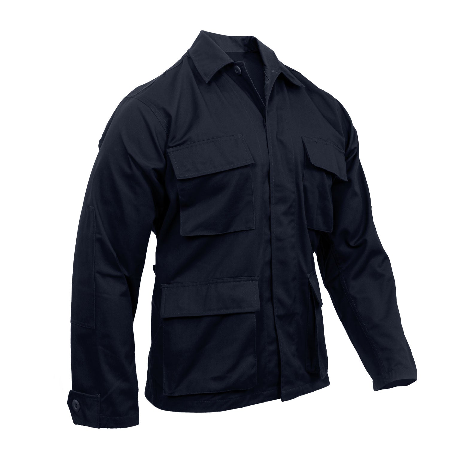 Poly/Cotton Tactical BDU Shirts Midnight Navy Blue