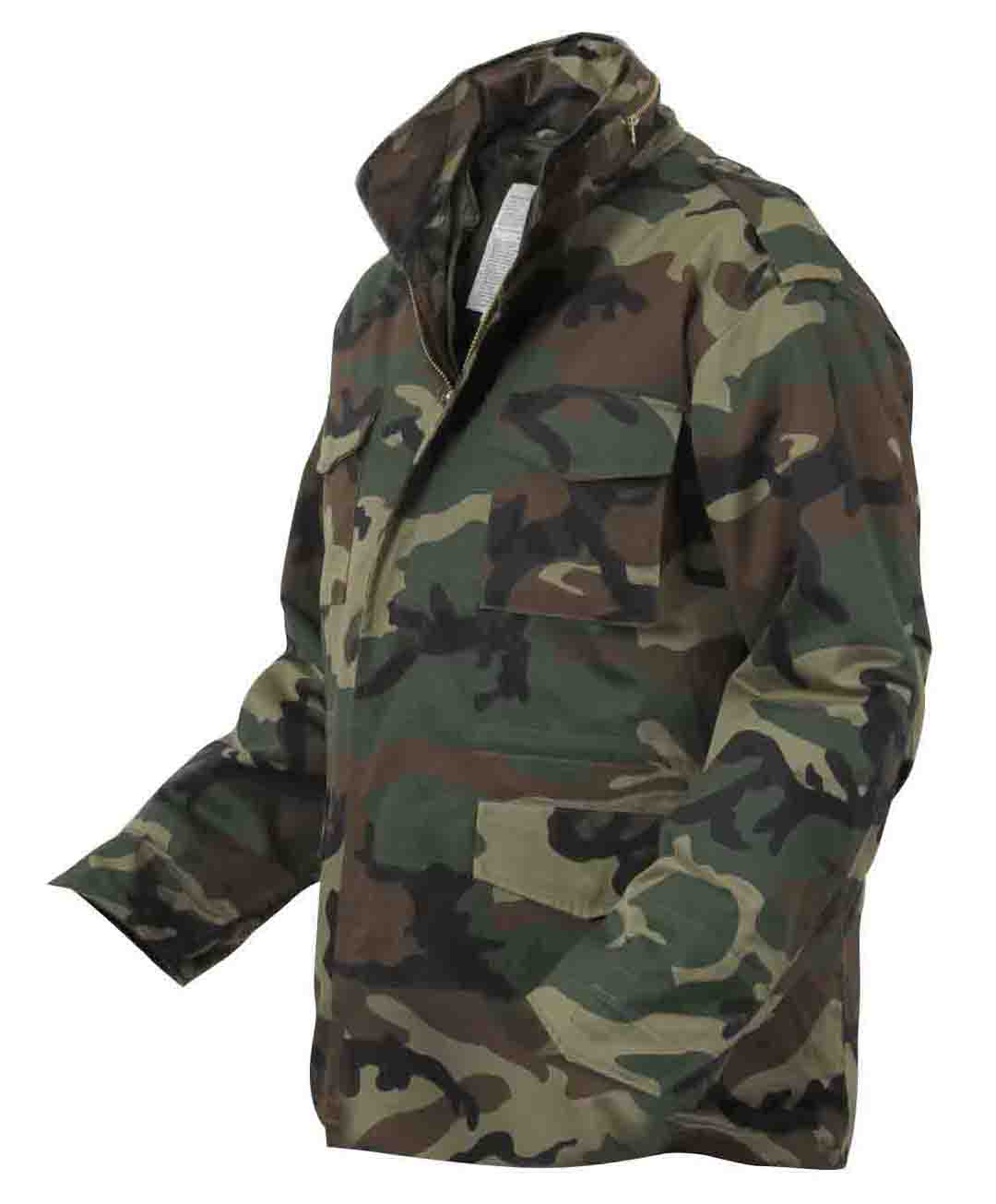 Camo Poly/Cotton M-65 Field Jackets