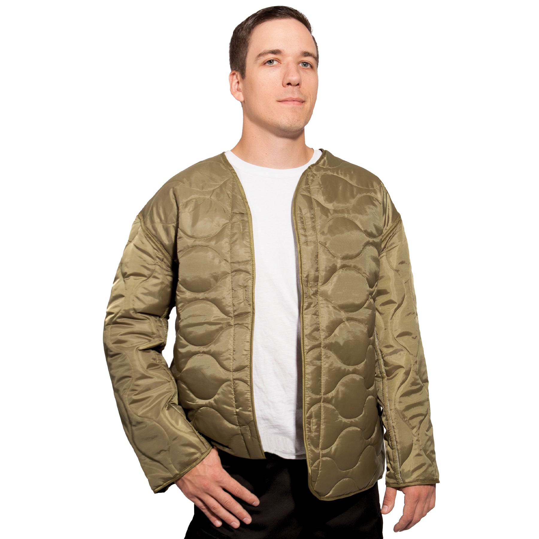 Poly M-65 Field Jacket Liners Coyote Brown