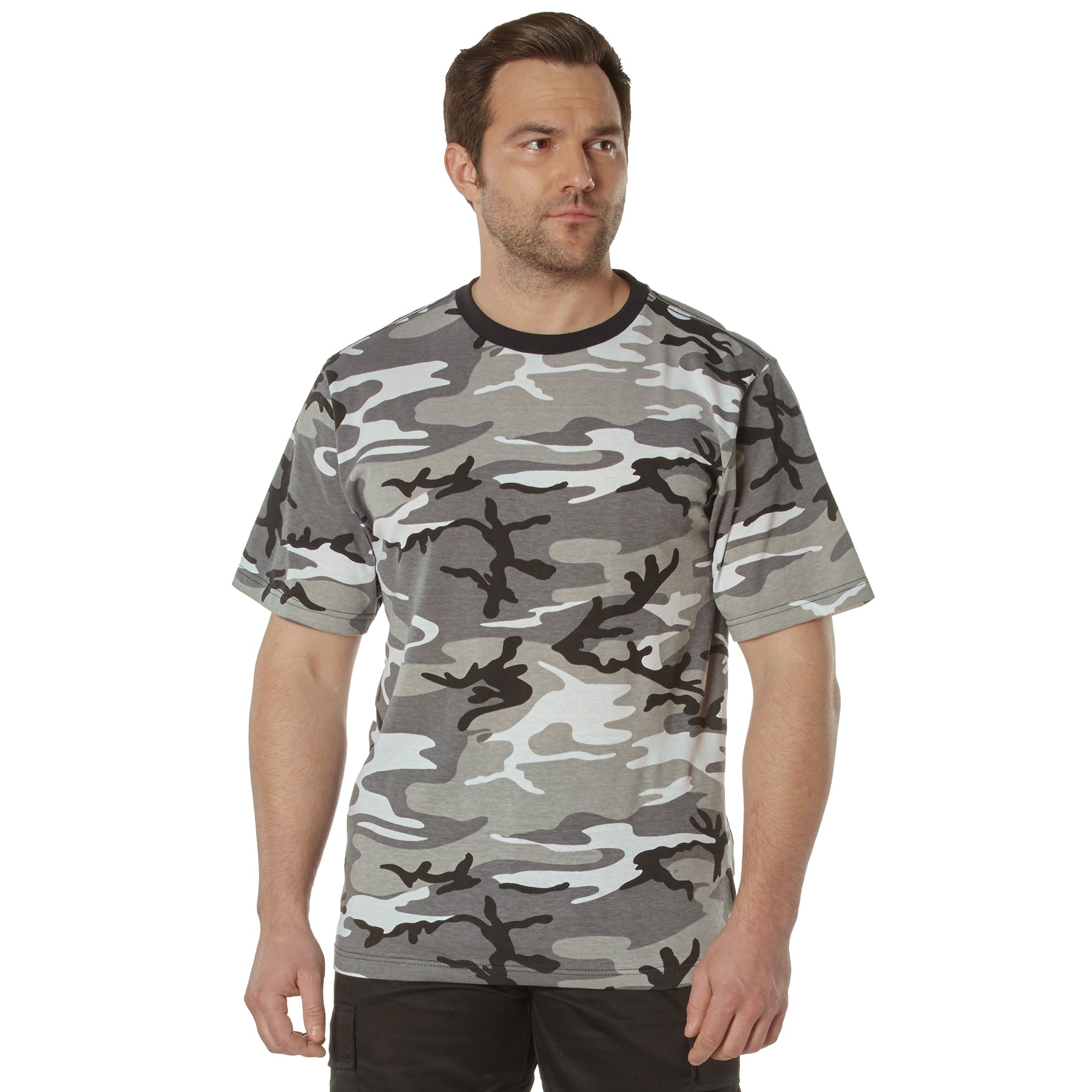 Camo Poly/Cotton Comfort Fit T-Shirts