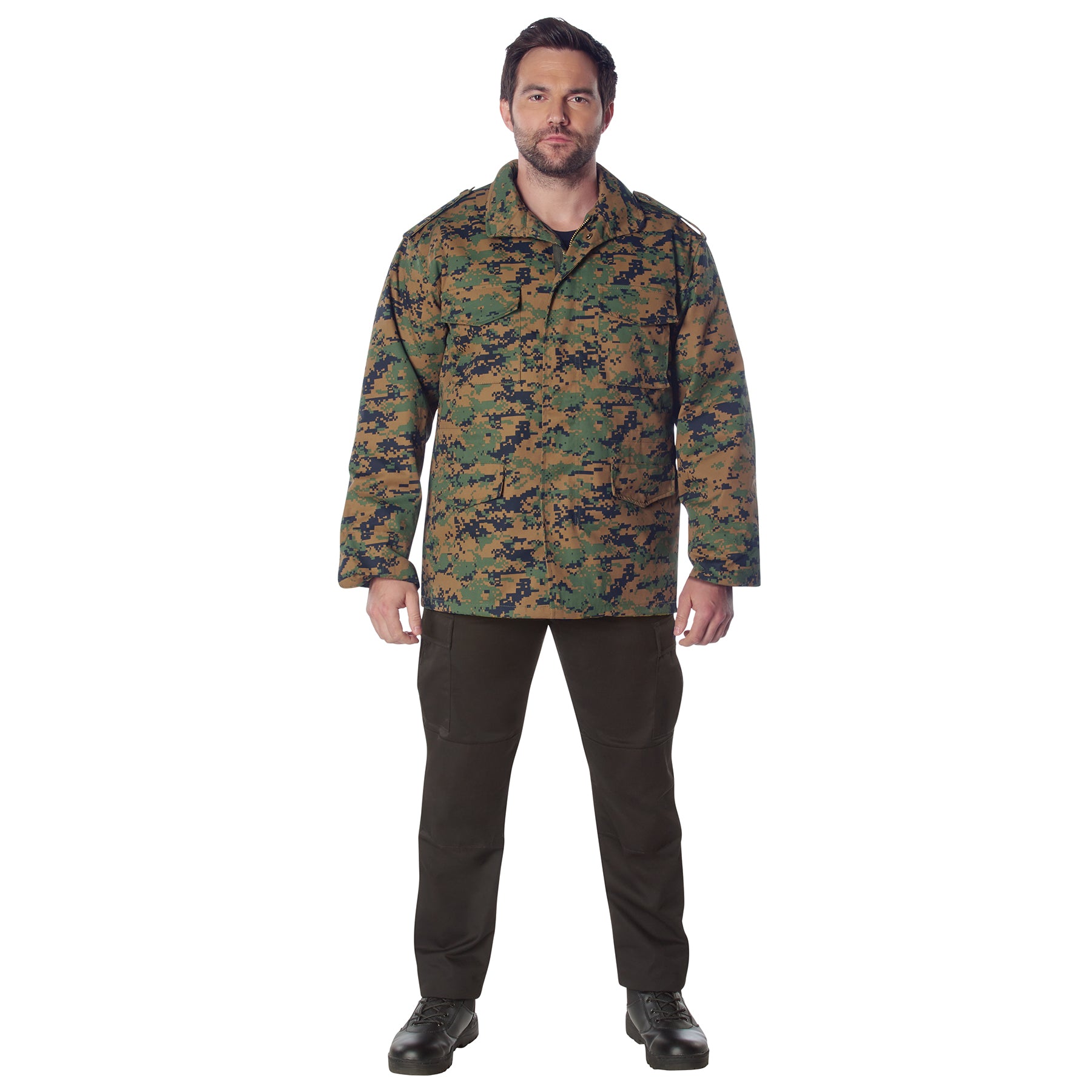 Digital Camo Poly/Cotton M-65 Field Jackets