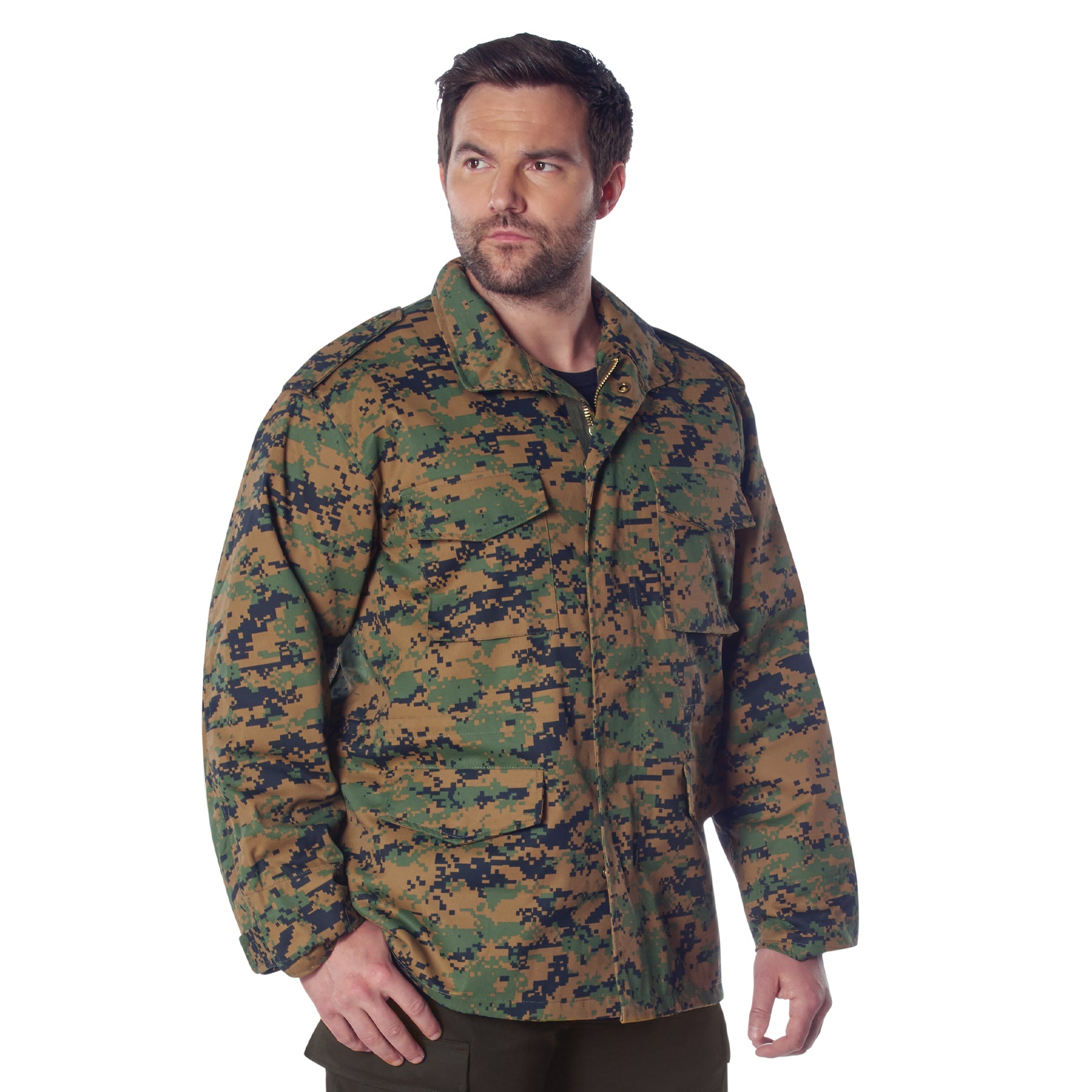 Digital Camo Poly/Cotton M-65 Field Jackets