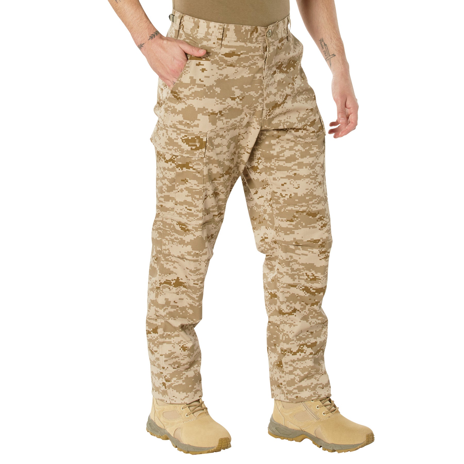 Digital Camo Poly/Cotton Tactical BDU Pants