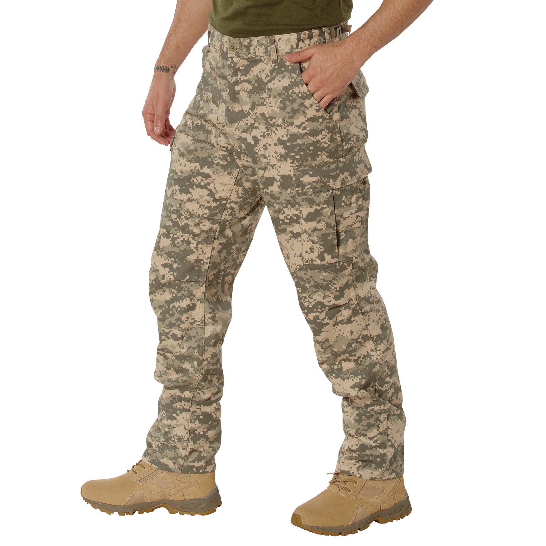 Digital Camo Poly/Cotton Tactical BDU Pants