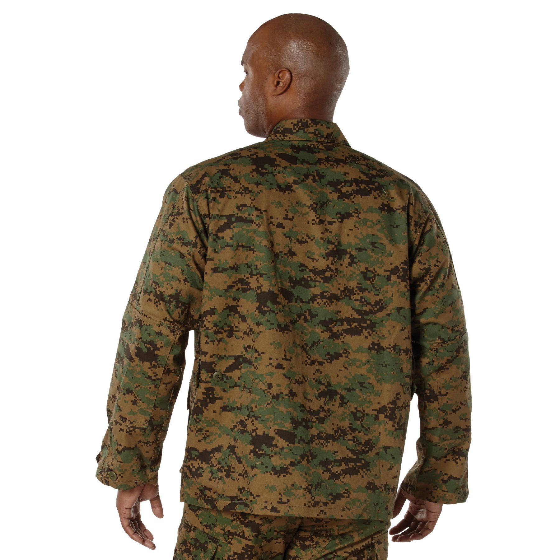 Digital Camo Poly/Cotton Tactical BDU Shirts