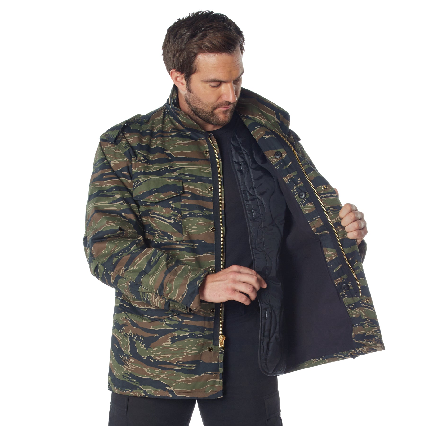 Camo Poly/Cotton M-65 Field Jackets
