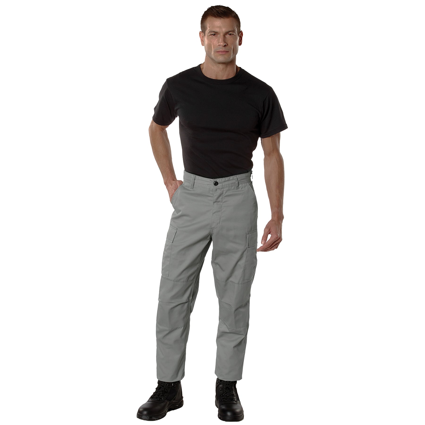 Poly/Cotton Tactical BDU Pants Grey
