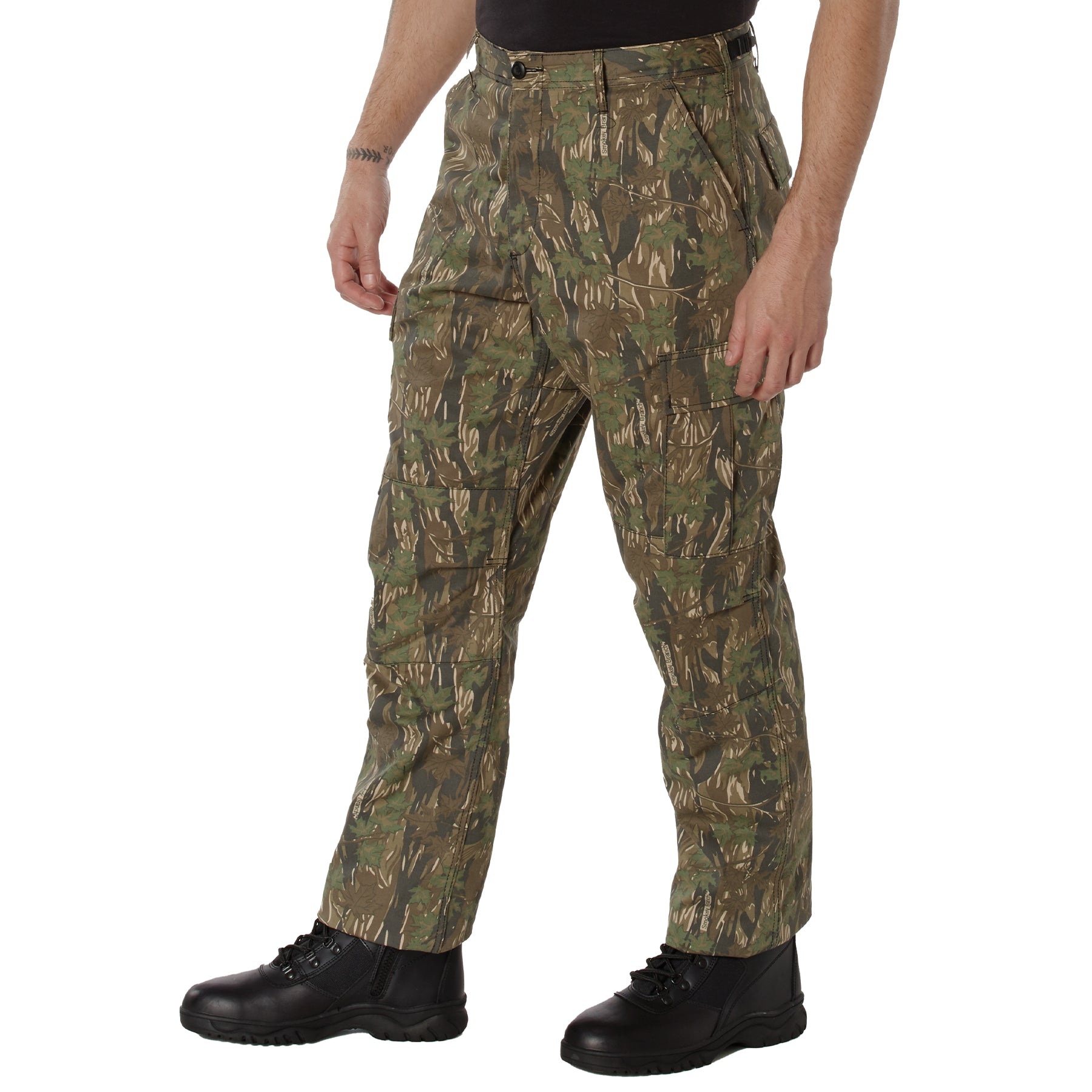 Camo Poly/Cotton Tactical BDU Pants