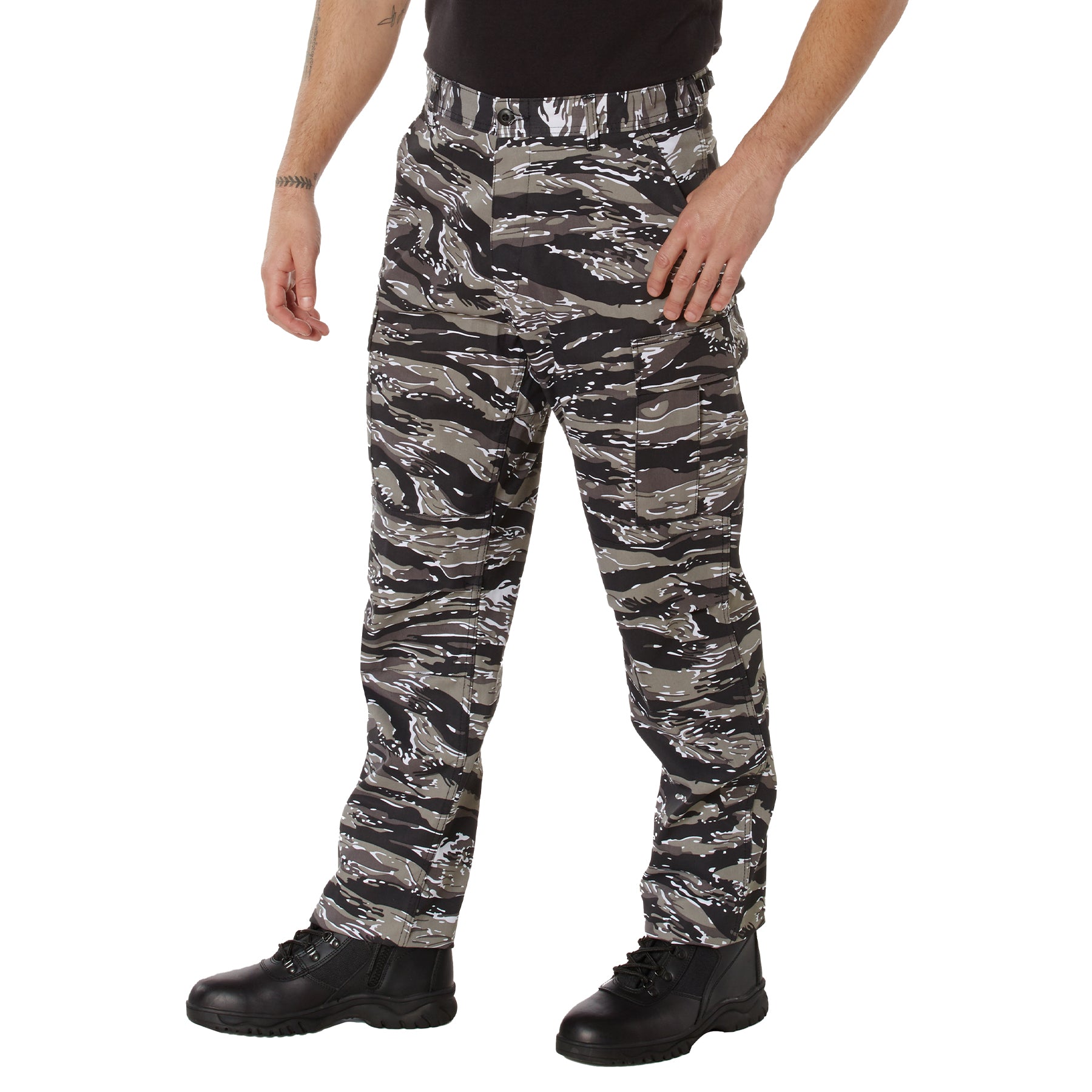 Camo Poly/Cotton Tactical BDU Pants