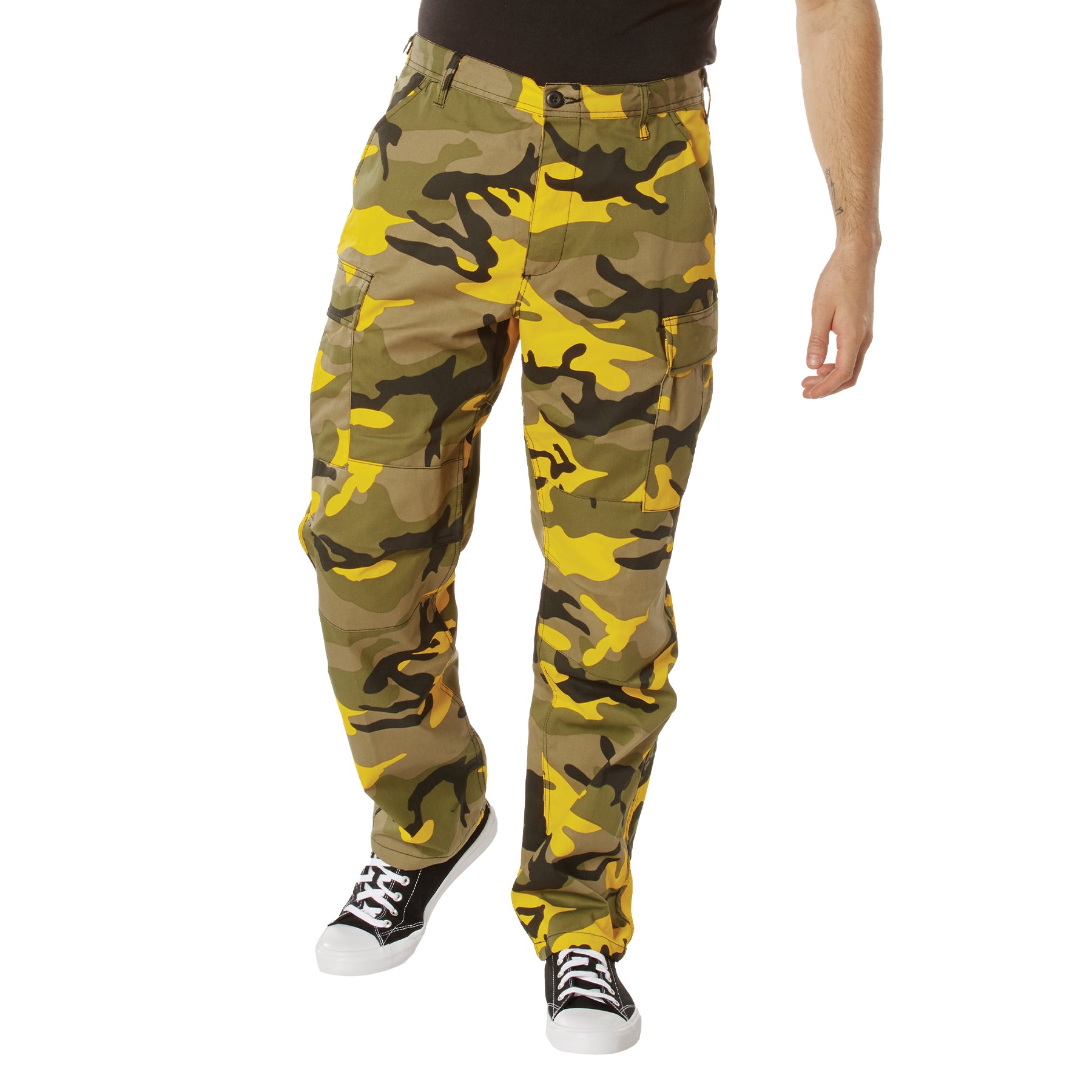Camo Poly/Cotton Tactical BDU Pants