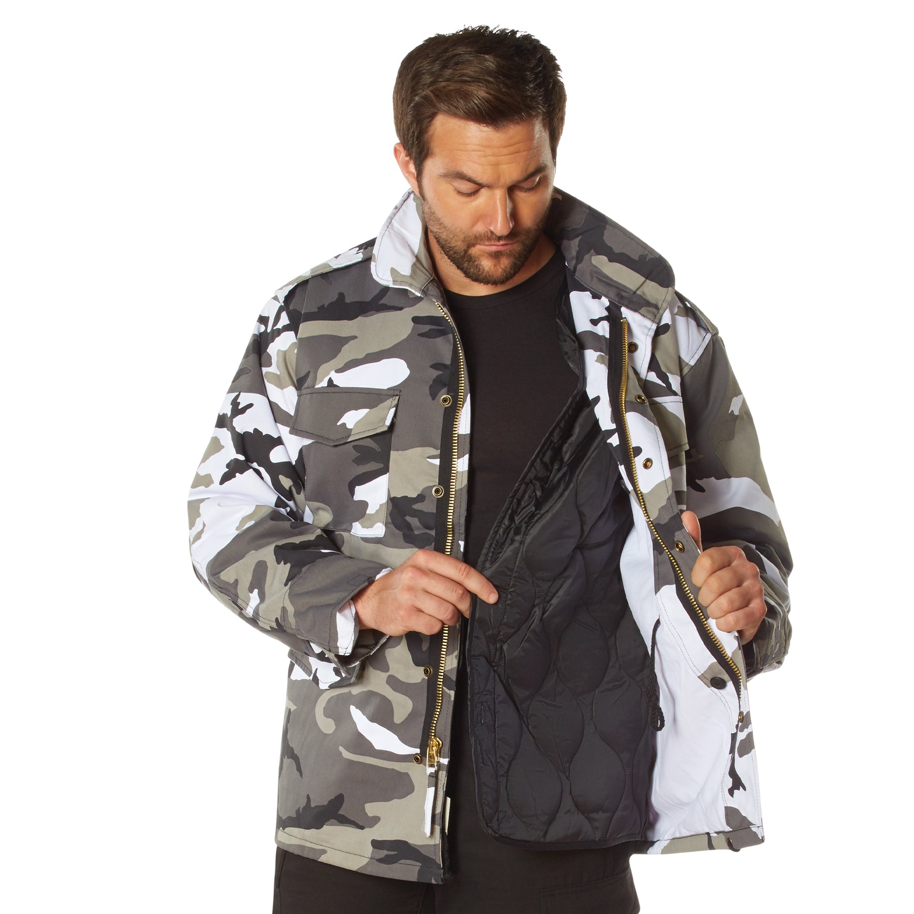 Camo Poly/Cotton M-65 Field Jackets