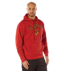 Poly Military USMC Eagle, Globe, and Anchor Hooded Sweatshirts
