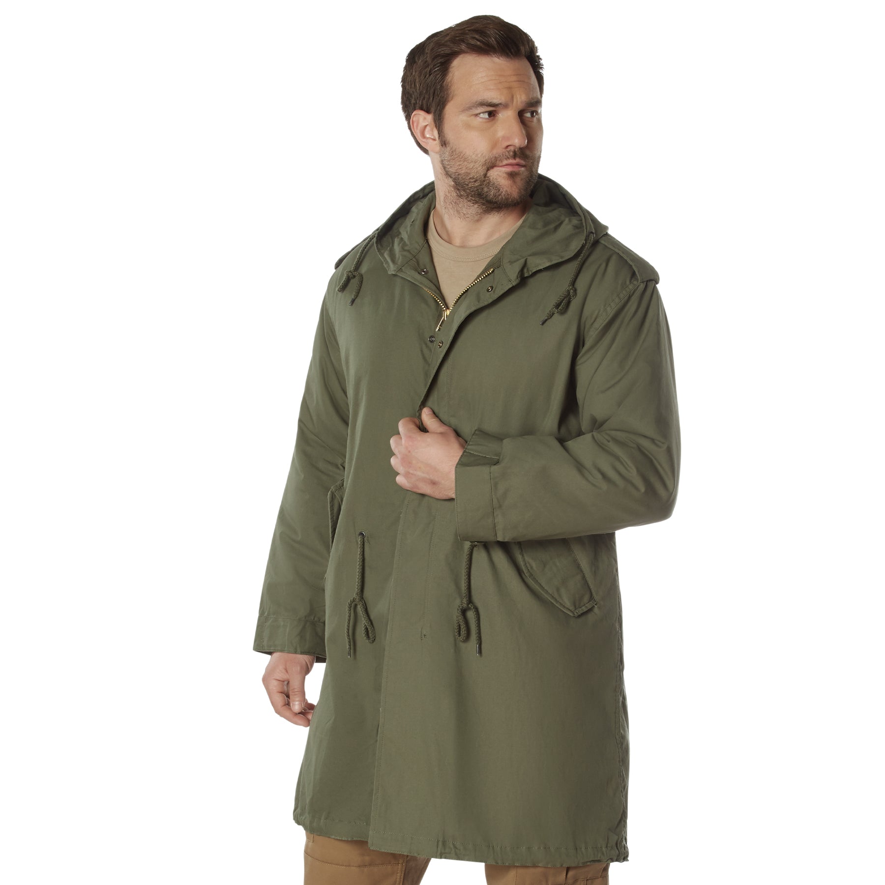Cotton M-51 Fishtail Parkas Olive Drab